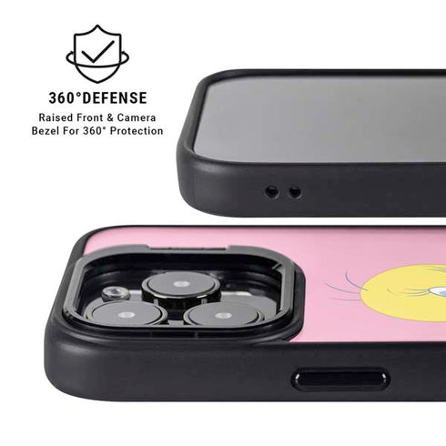 Looney Tunes Tweety Pinky iPhone 14 Pro Kickstand Case
